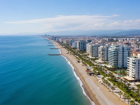 Modern apartments for sale in Erdemli, Mersin. Discover seaside homes, new developments, and investment opportunities in one of Turkey’s growing Mediterranean coastal towns.