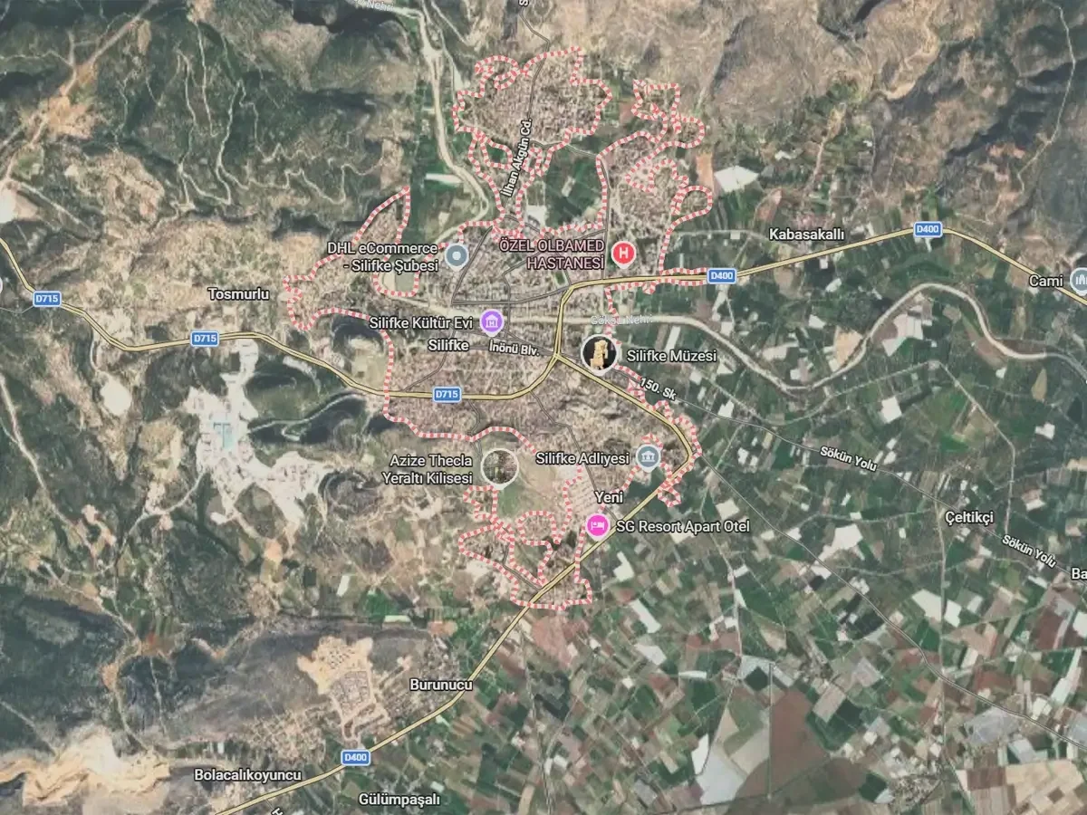 silifke google earth